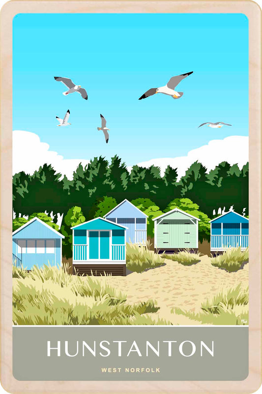 Hunstanton, Norfolk - Wooden Postcard&nbsp;