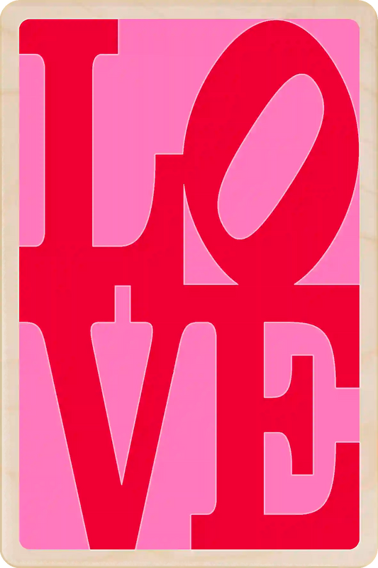 Love: The Wooden Postcard Company, Sustainable wooden postcard
Write on the back with any pen and post worldwide with a standard stamp