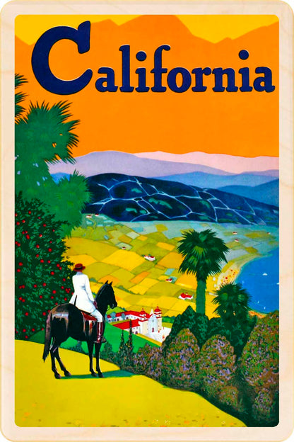 California – Eco-friendly Card - Wooden Postcard

Write on the back with any pen and post worldwide with a standard stamp. A smart, eco-friendly card and gift.