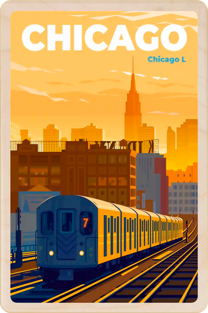 Chicago L Railway Line