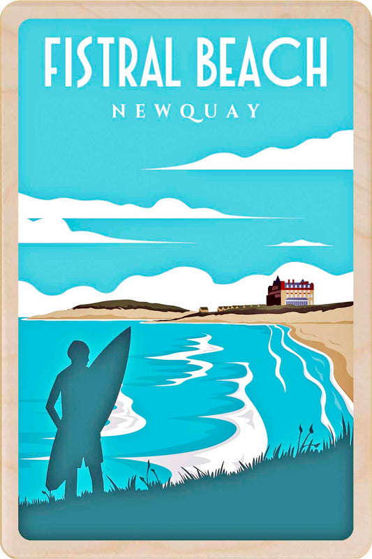 Surf-Cornwall-Fistral-Beach-UK-the-wooden-postcard-company