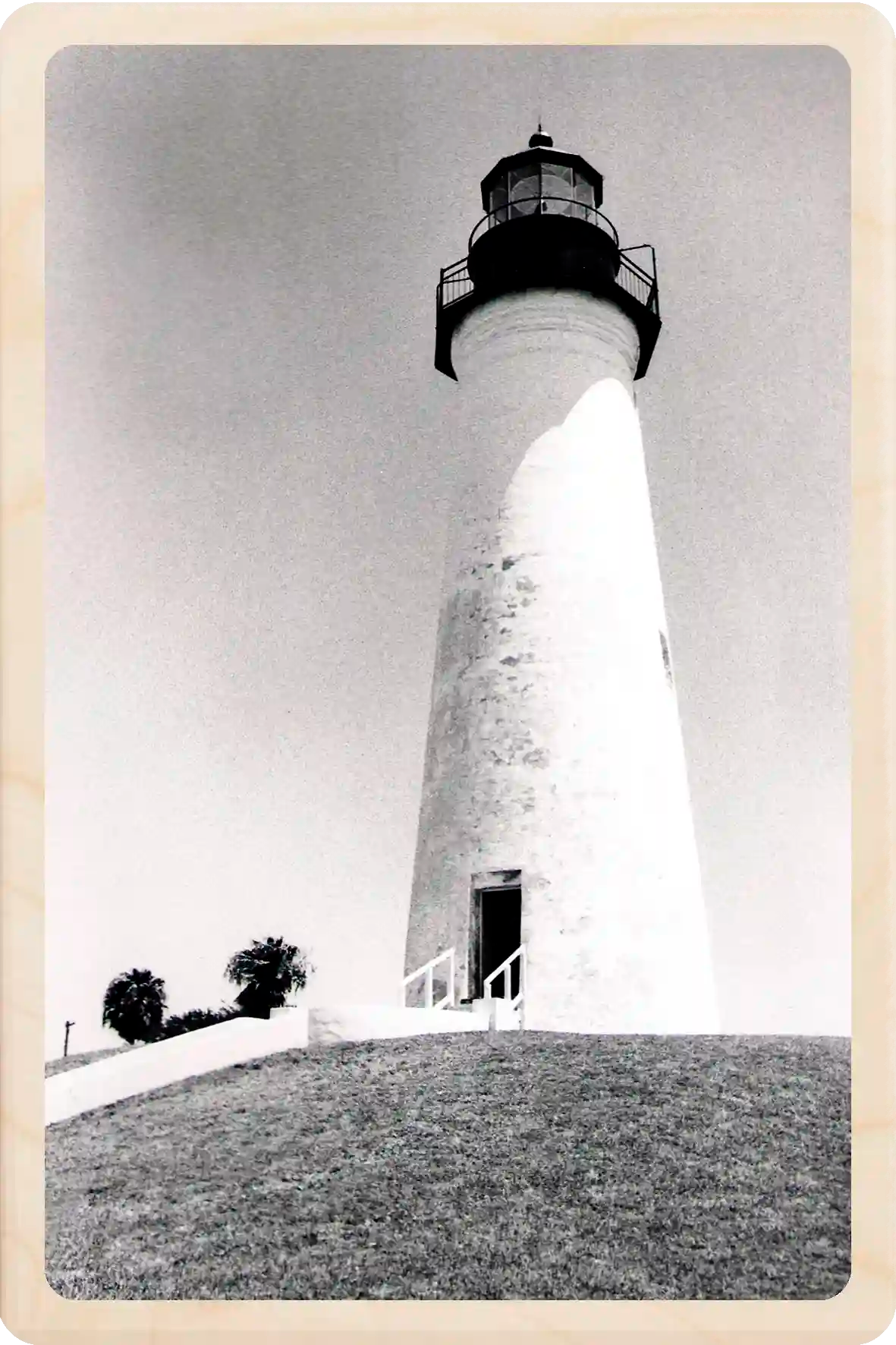 Port Isabel, Texas Travel Art Wooden Postcard to send, gift, and keep. The Wooden Postcard Company