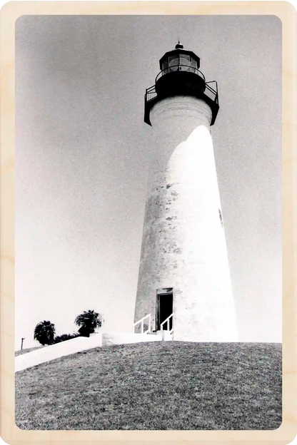 Port Isabel, Texas Travel Art Wooden Postcard to send, gift, and keep. The Wooden Postcard Company
