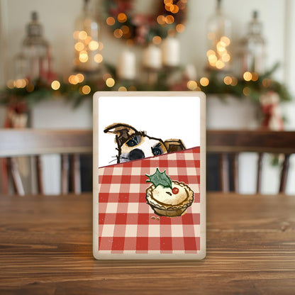Dog and Pie