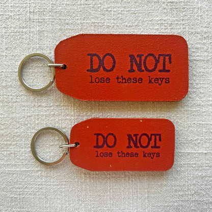 Do Not Lose These Keys
