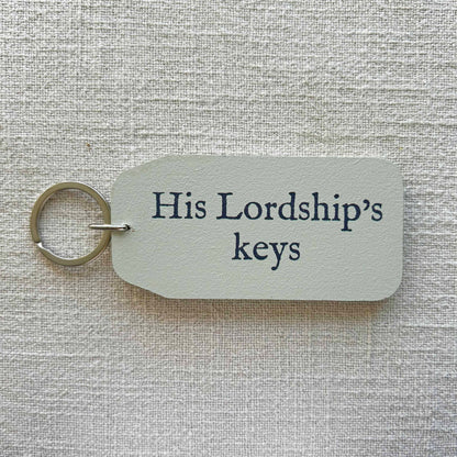 HIS LORDSHIP'S KEYS